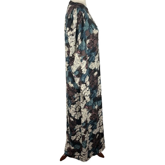 WALTER BAKER FLORAL PUFF SLEEVE KENDALL MAXI DRESS IN TULIP CRUSH NWT SIZE M - Picture 11 of 15